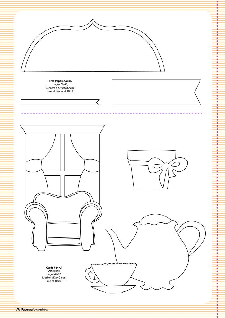 Free Card Making Template Printable Printable Templates