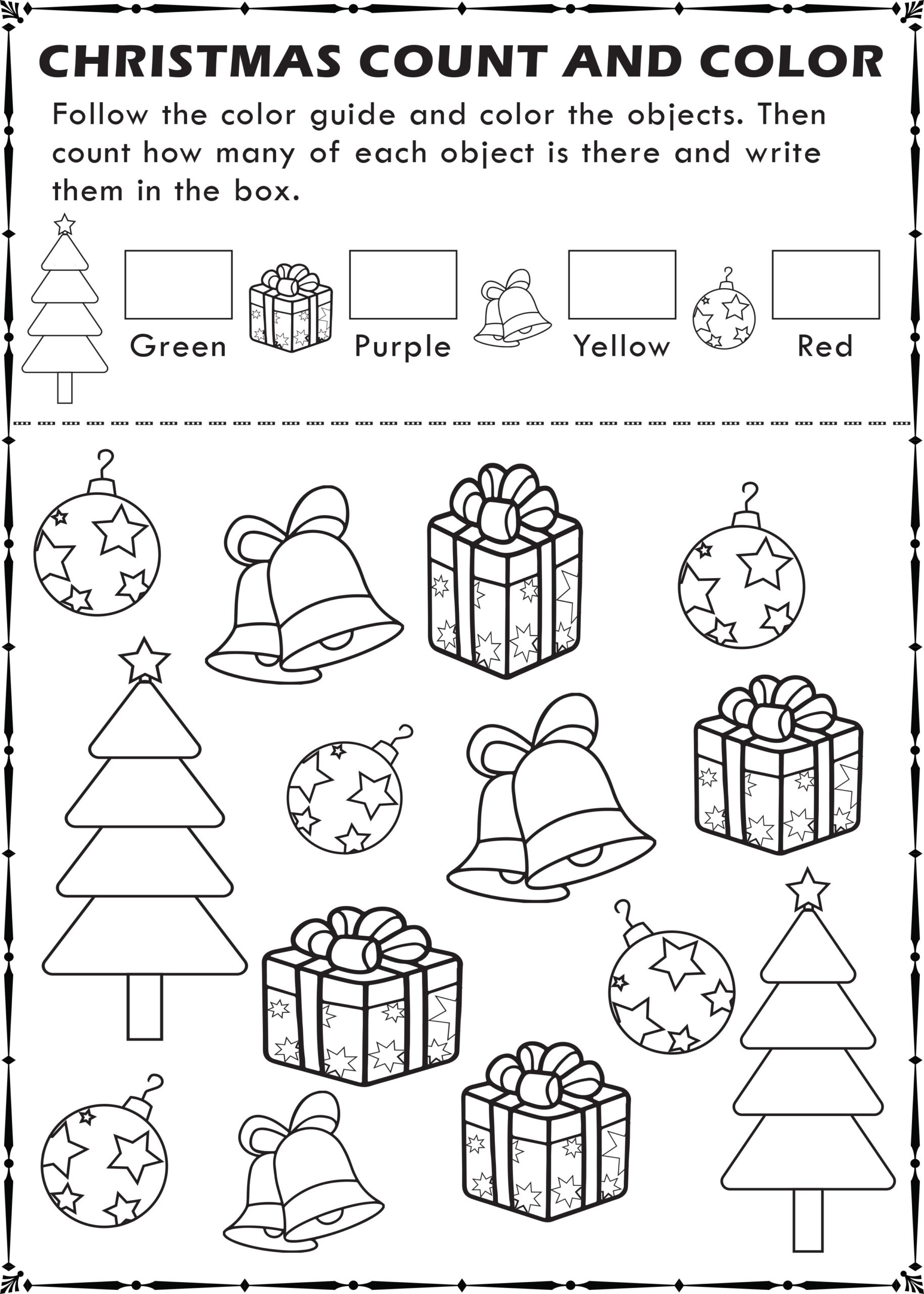 Free Christmas Activity Printables For Kids Homemade Heather 