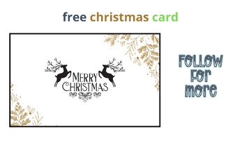Free Christmas Card Printable Templates For Christmas Gifts By 