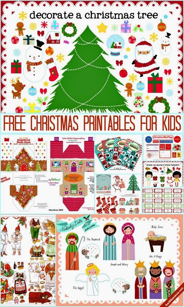 FREE Christmas Printables And Activities
