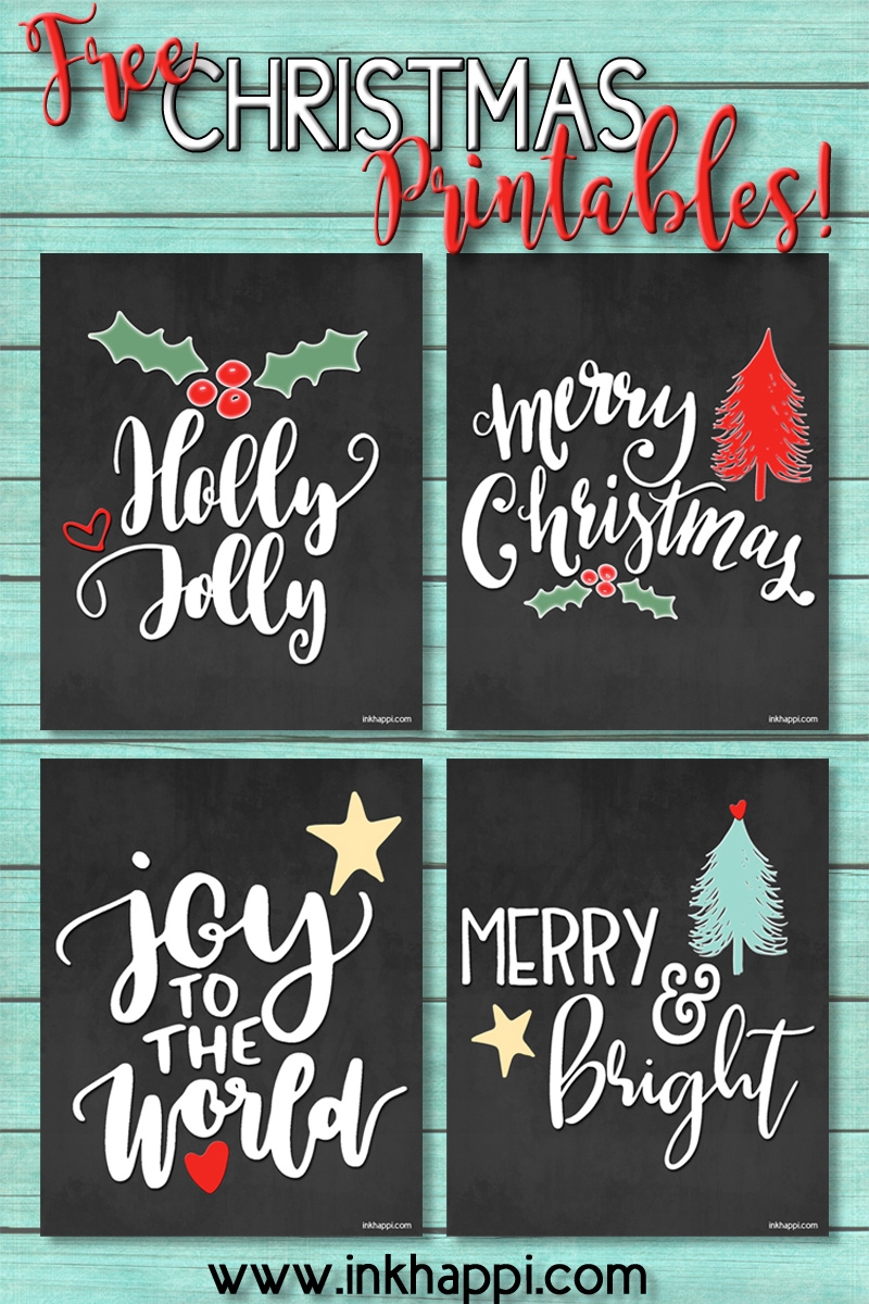Free Christmas Printables And They 39 re Cute Inkhappi