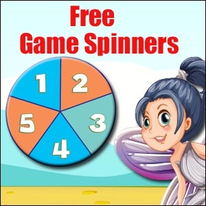 FREE Electronic Printable Game Spinner 1 To 5 Great For Probability