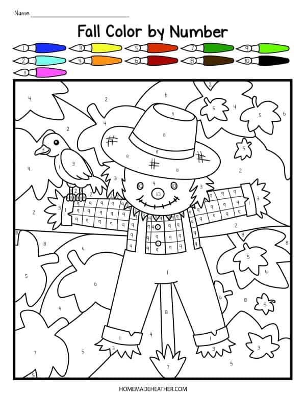 free fall printable pictures