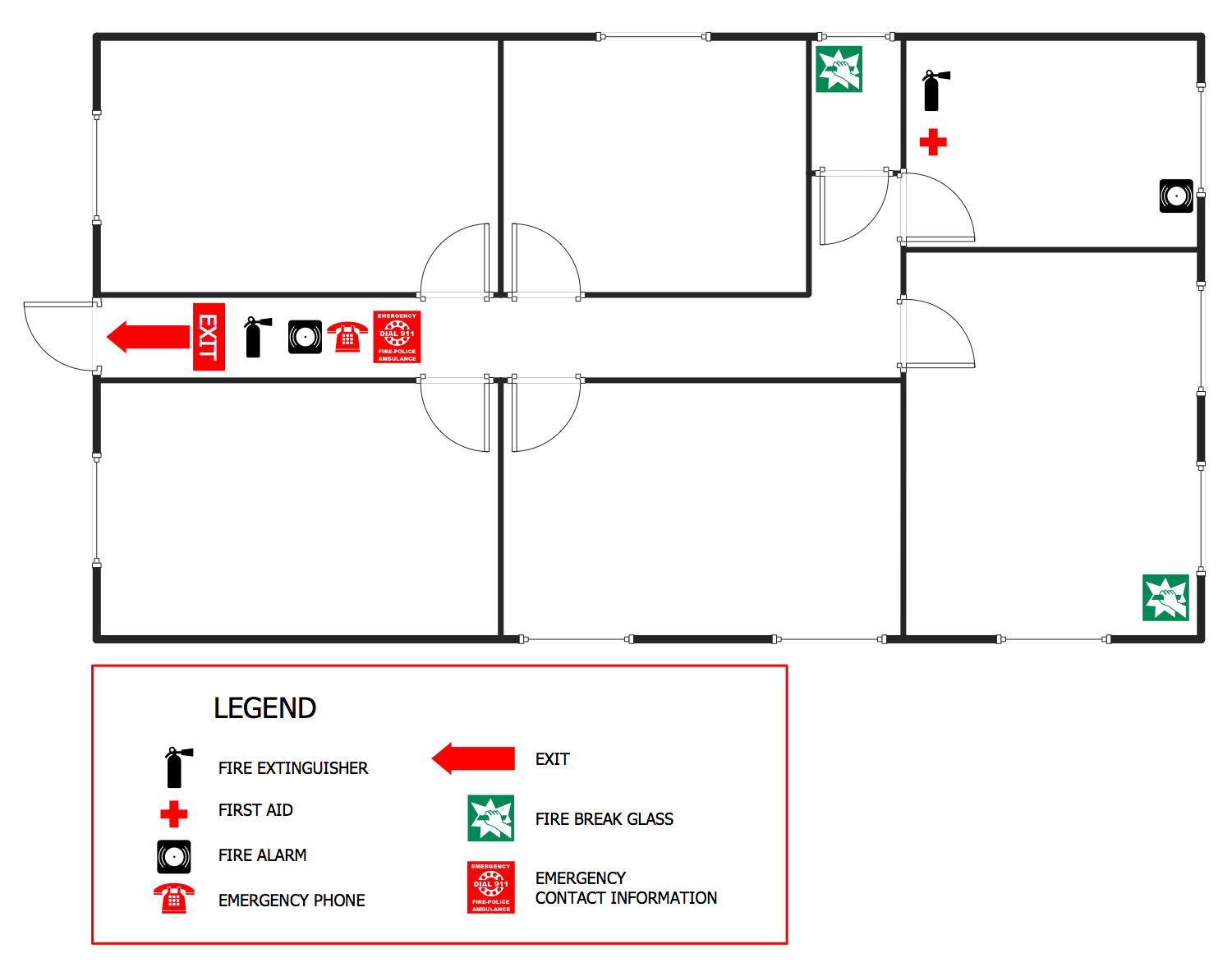 Free Fire Evacuation Floor Plan Template Floor Roma