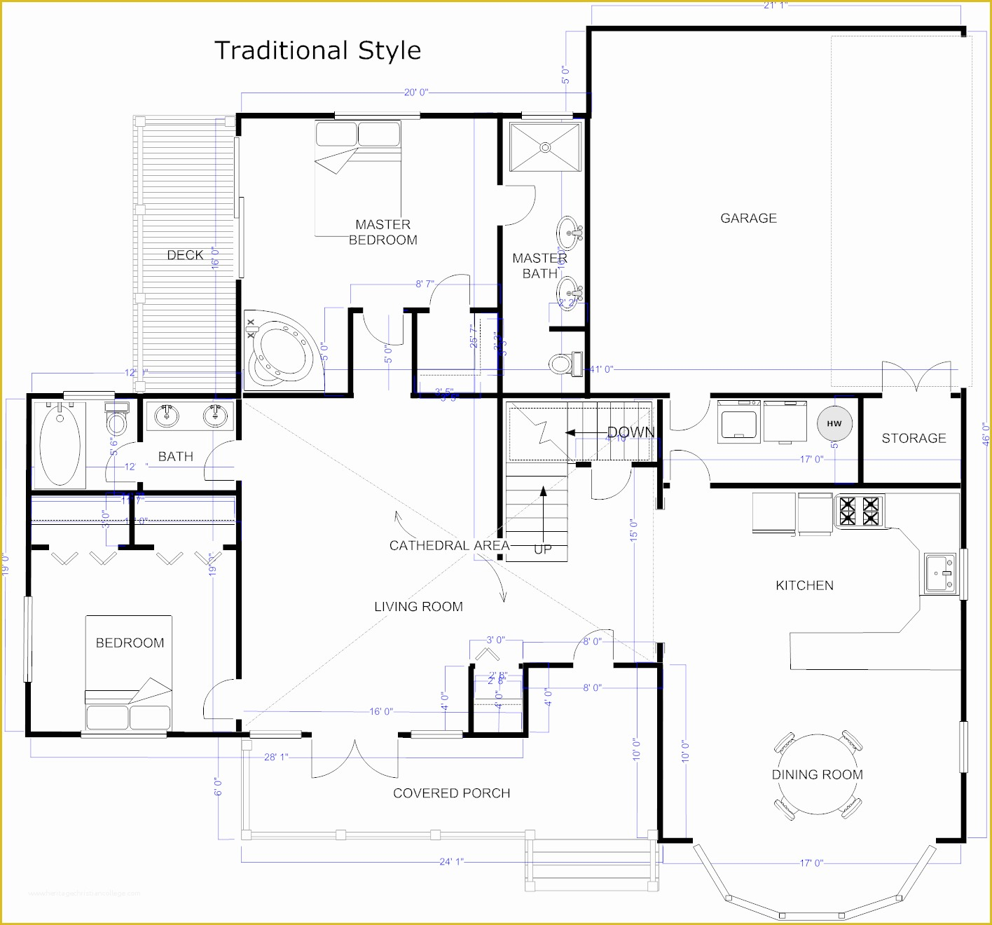 Free Floor Plan Template Of Architecture Software 