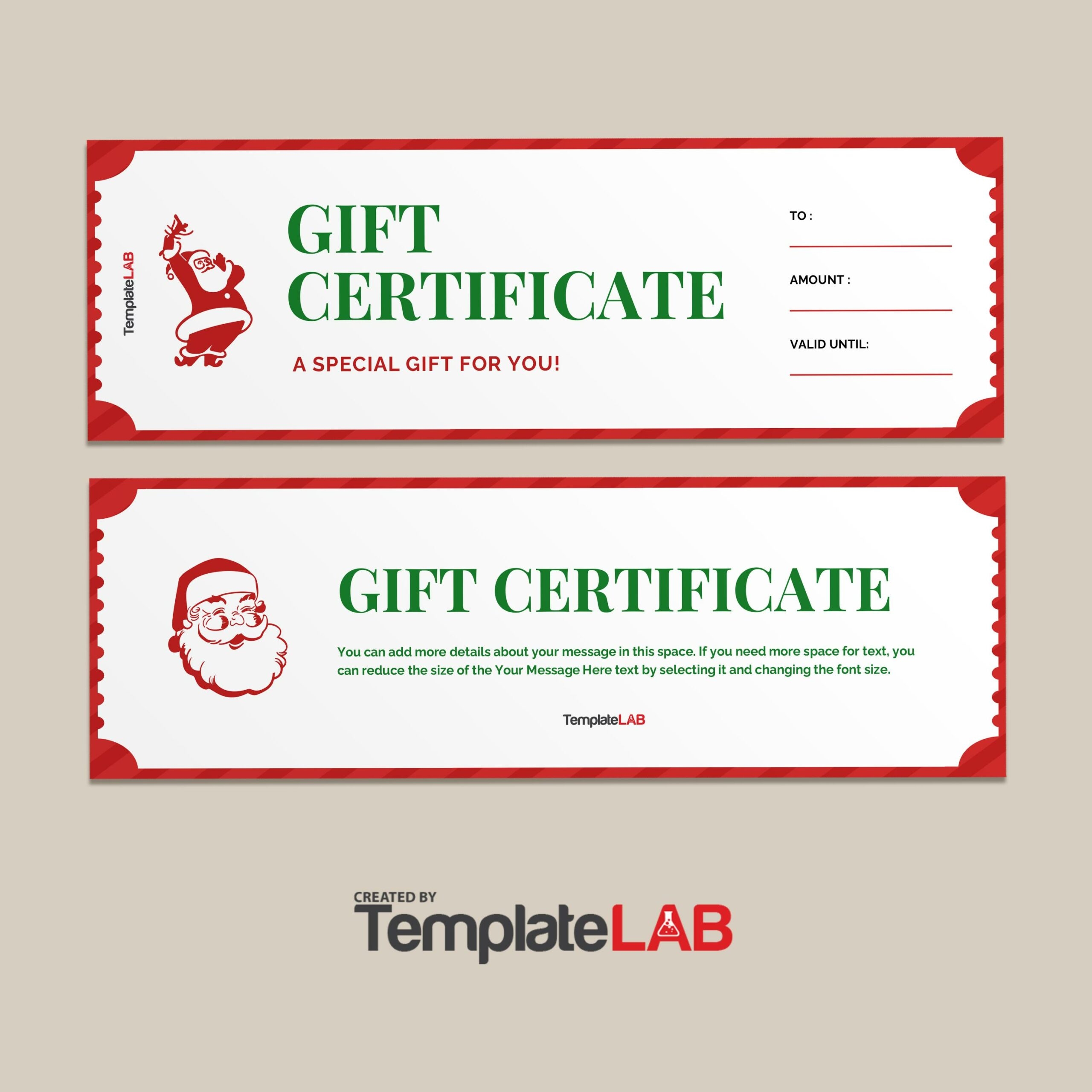 free printable christmas gift cards templates