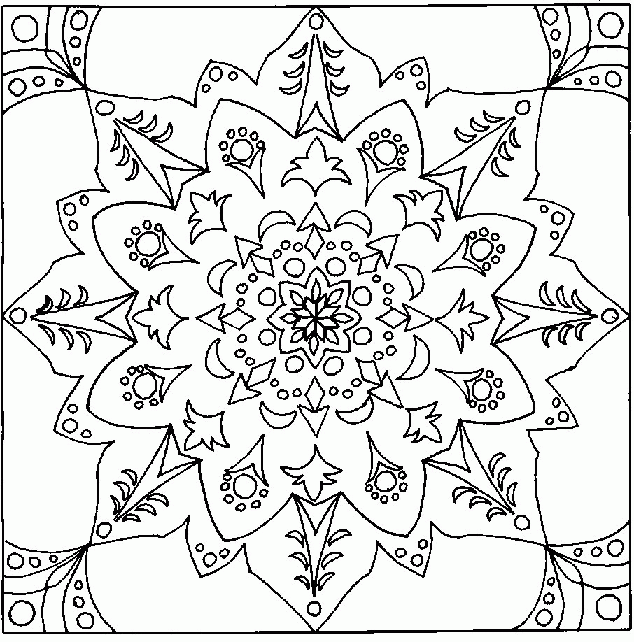 Free Free Printable Geometric Design Coloring Pages Download Free Free 