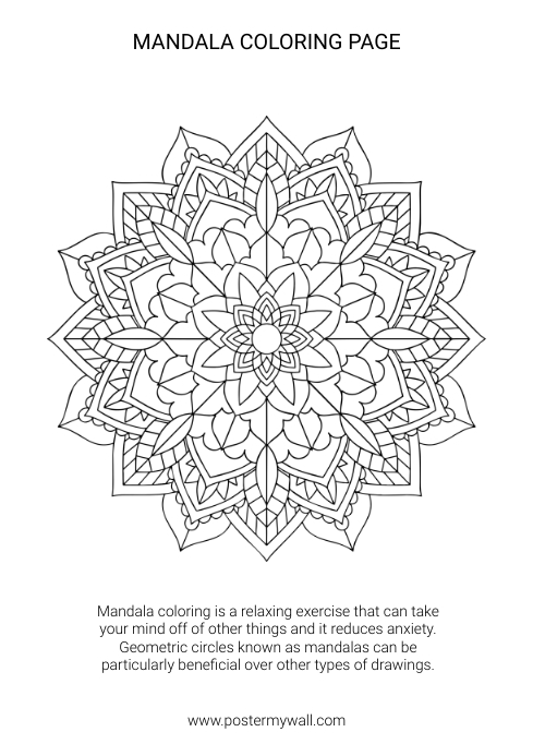 Free Free Printable Mandala Designs Download Free Free Printable