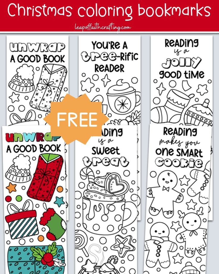 Free Free Printable Xmas Bookmarks Download Free Free Printable Xmas 