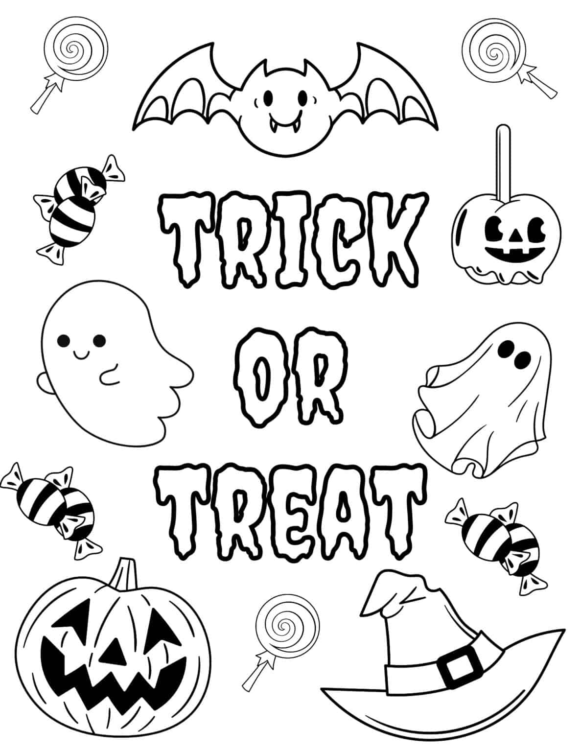 Free Halloween Color Sheets For Adults At Tanromanblog Blog