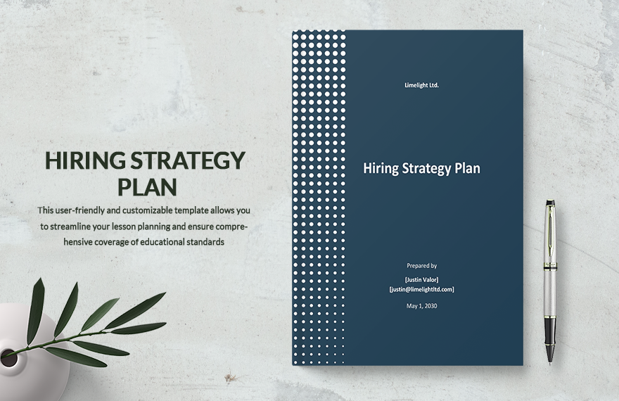 Free Hiring Plan Templates Editable And Printable