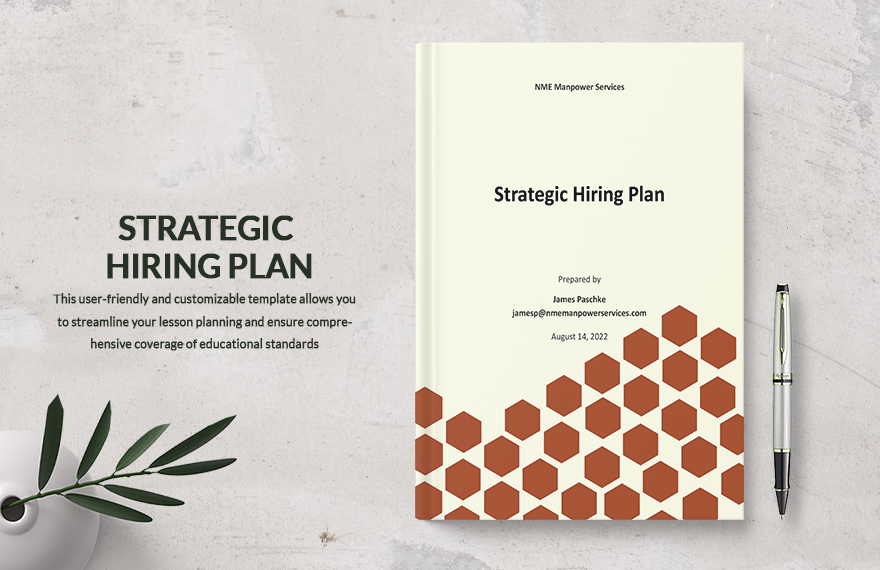 Free Hiring Plan Templates Editable And Printable