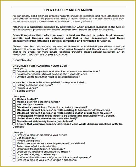 Free Injury And Illness Prevention Program Template Of Safety Plan 