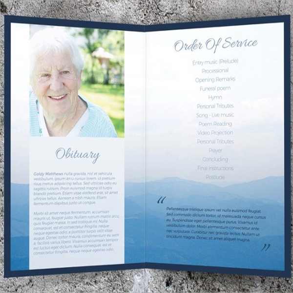 printable memorial card template microsoft word
