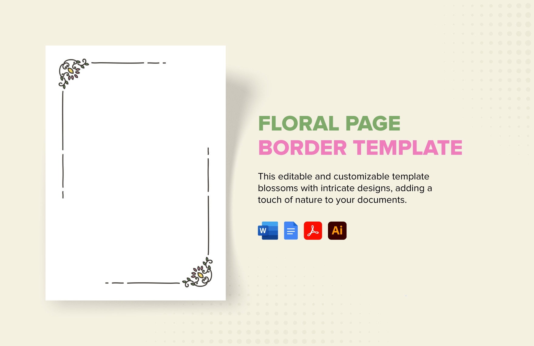 Free Page Border Design For Word Infoupdate
