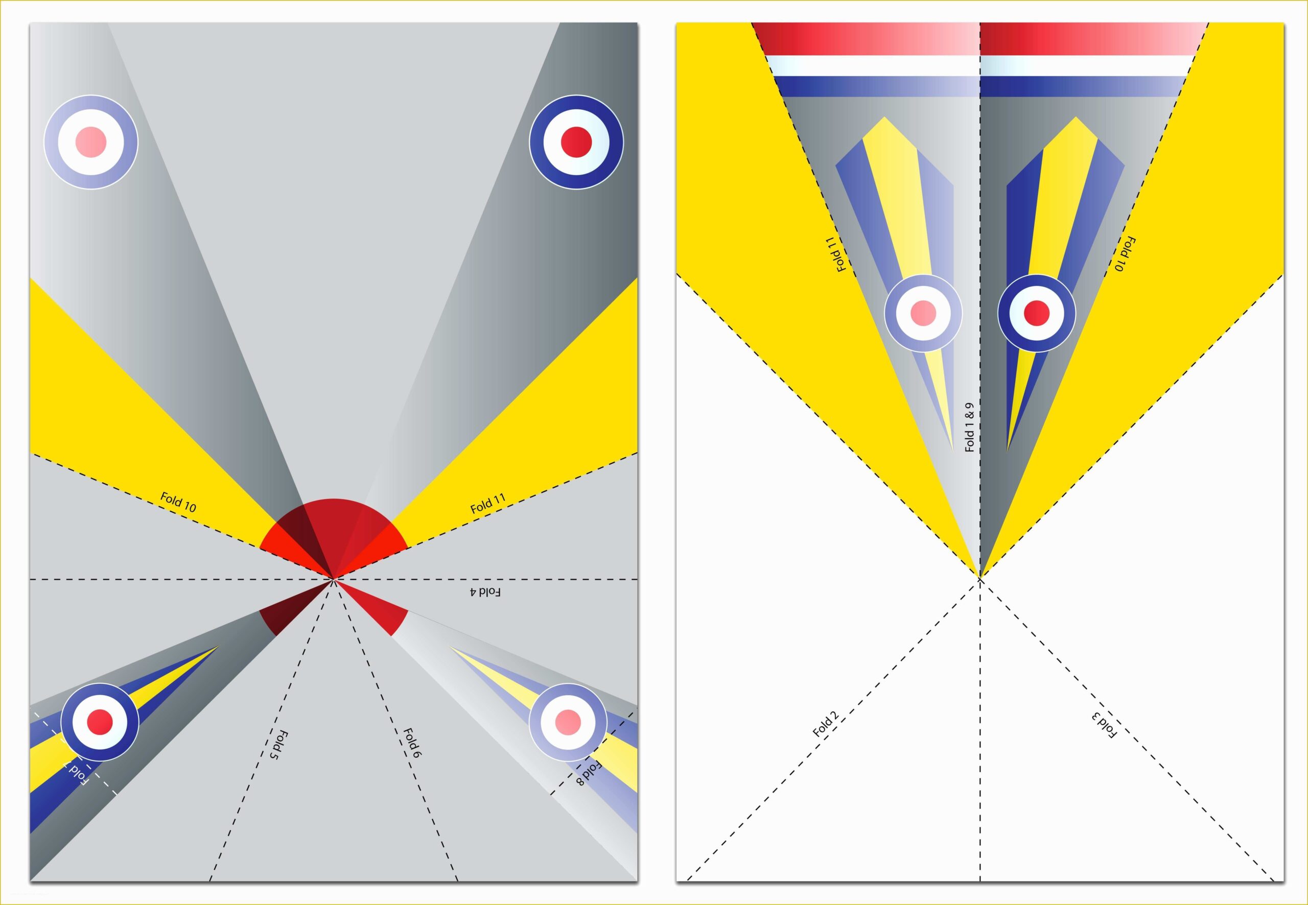 Free Paper Airplane Templates Of Paper Airplane Templates Word Plans