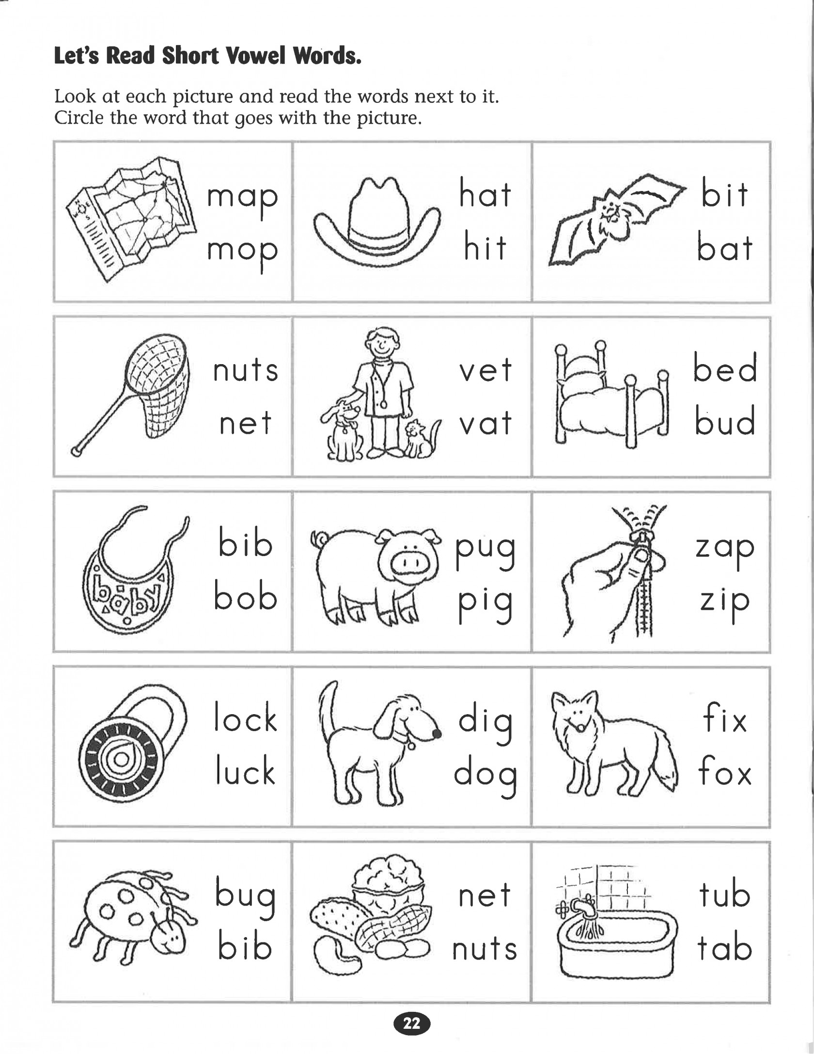 Free Phonics Worksheets Printable Printable Worksheets