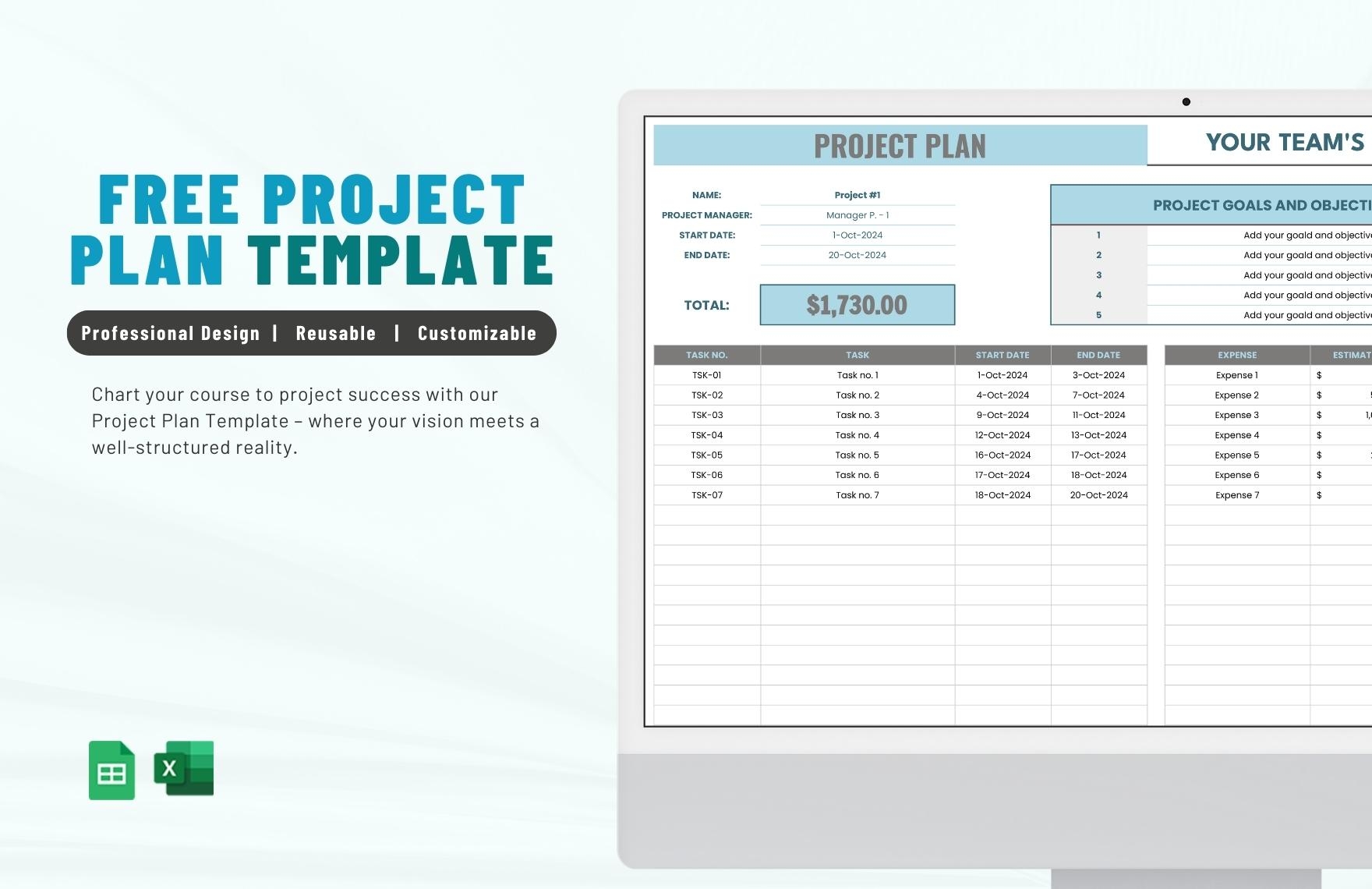 FREE Plan Template Download In Word Google Docs Excel PDF Google 