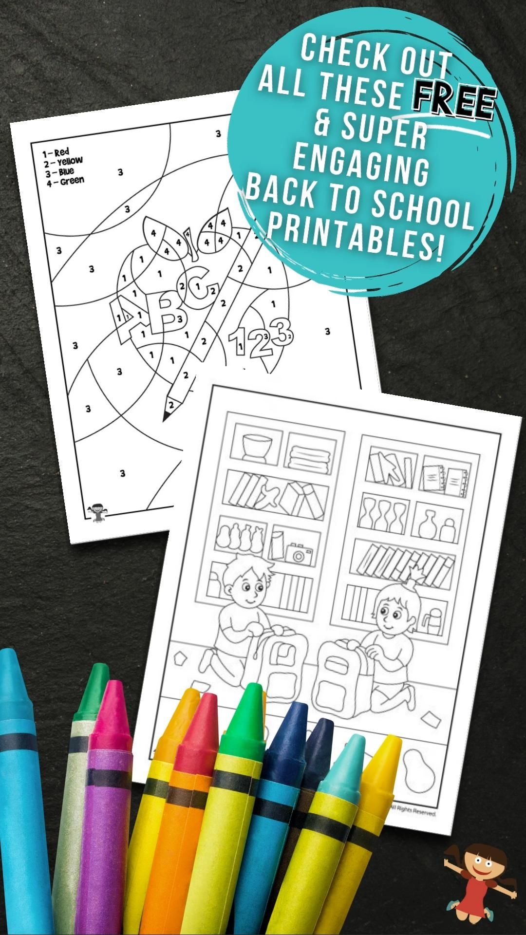 pre k activities printables