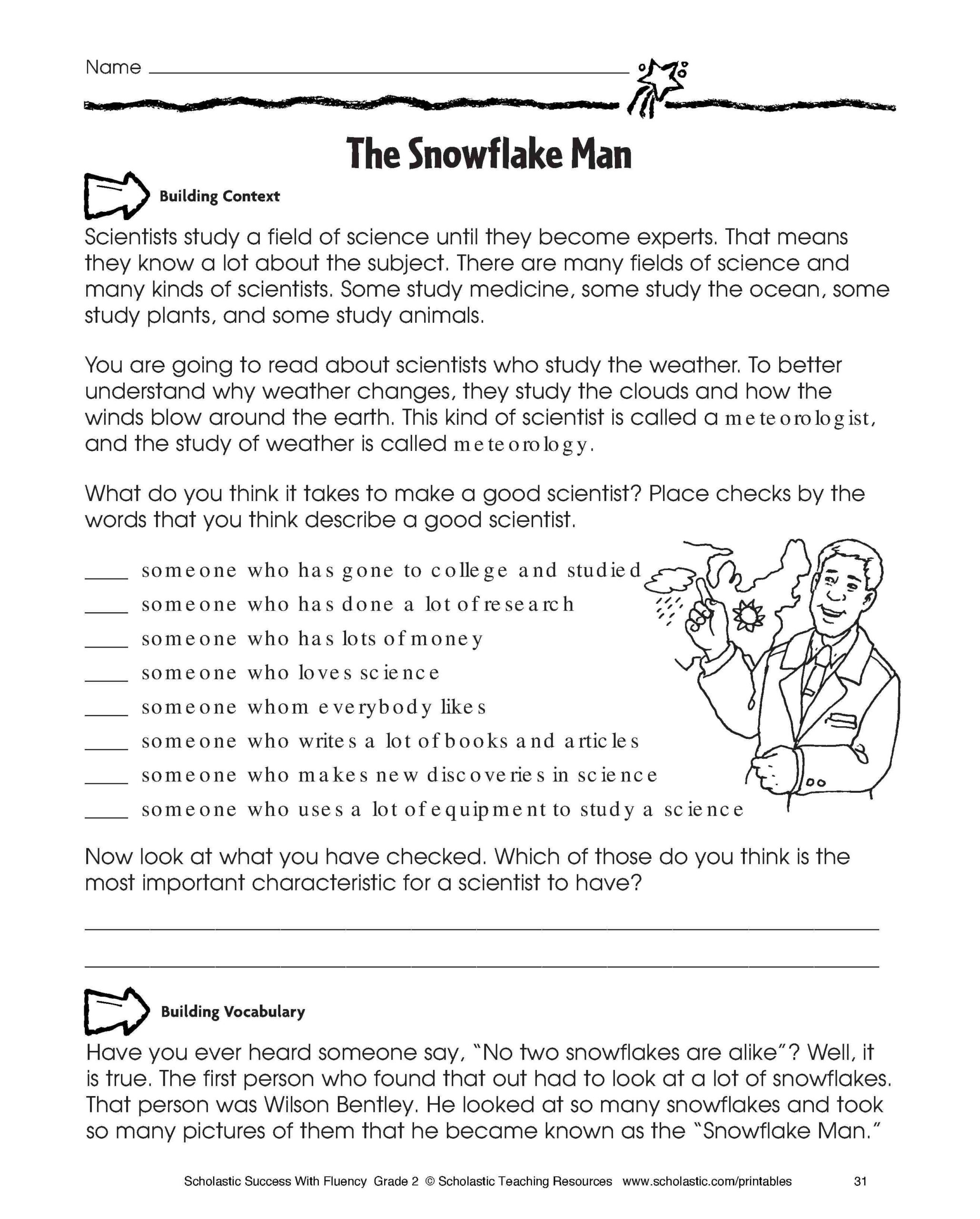Free Printable 3Rd Grade Reading Worksheets Free Printable A To Z