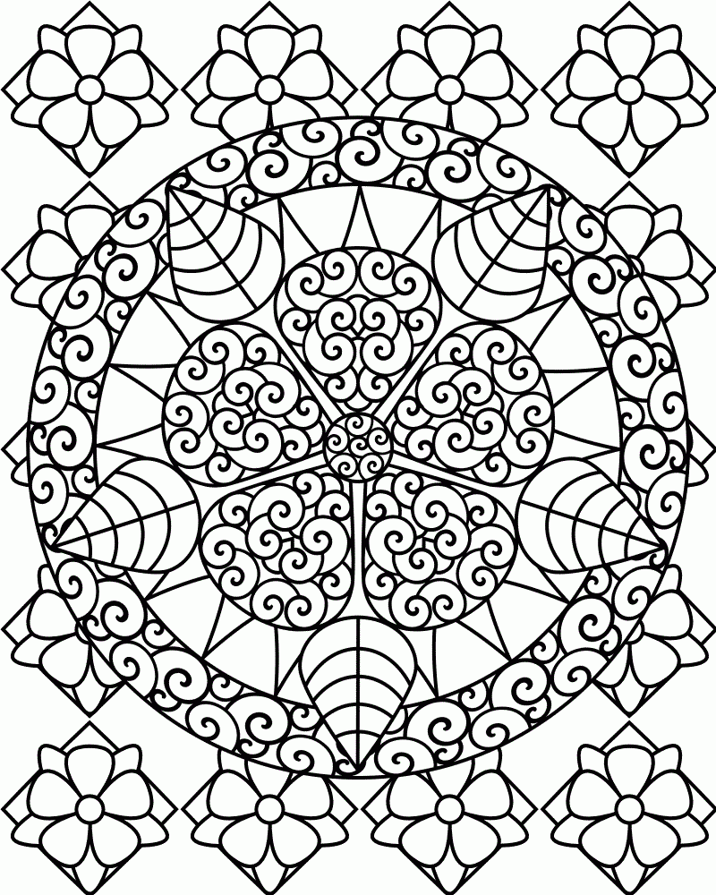 Free Printable Abstract Coloring Pages For Kids Adult Coloring Free 