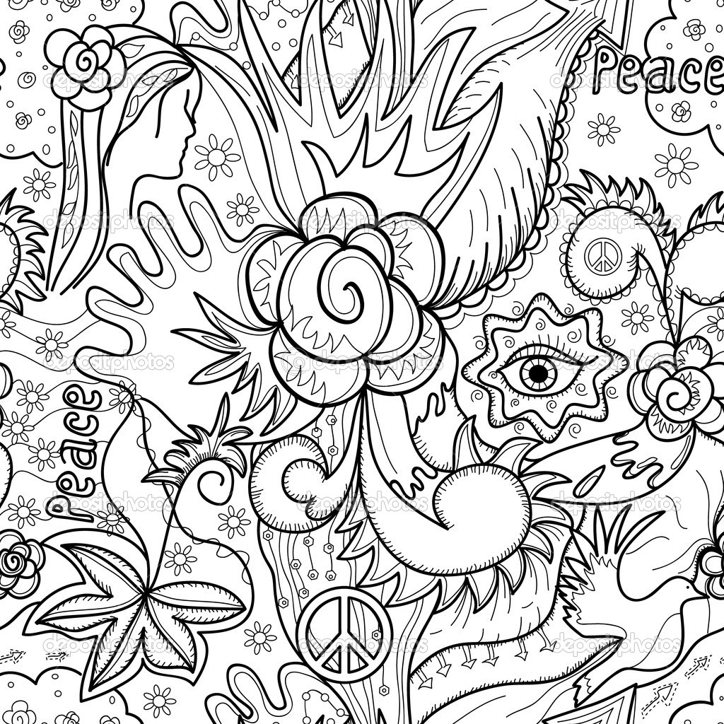printable coloring pages abstract designs
