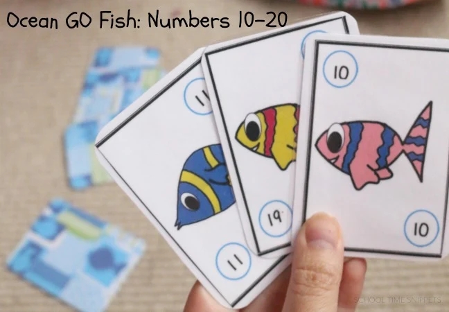  FREE Printable Alphabet Go Fish Game Worksheets Library