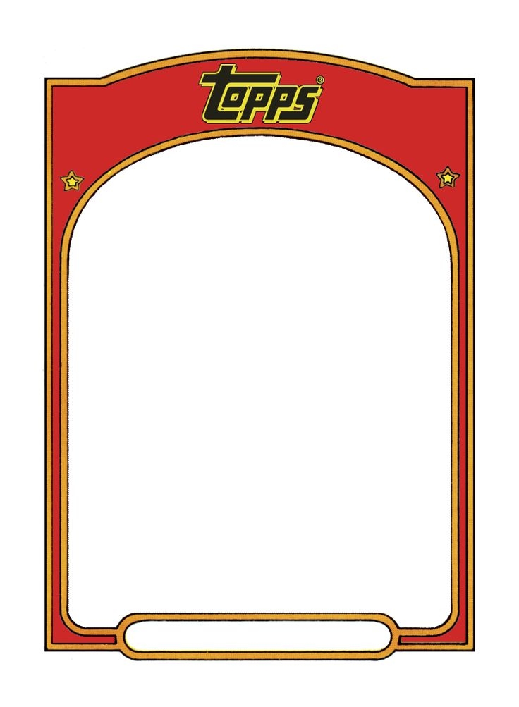 Free Printable Baseball Card Template Printable Templates