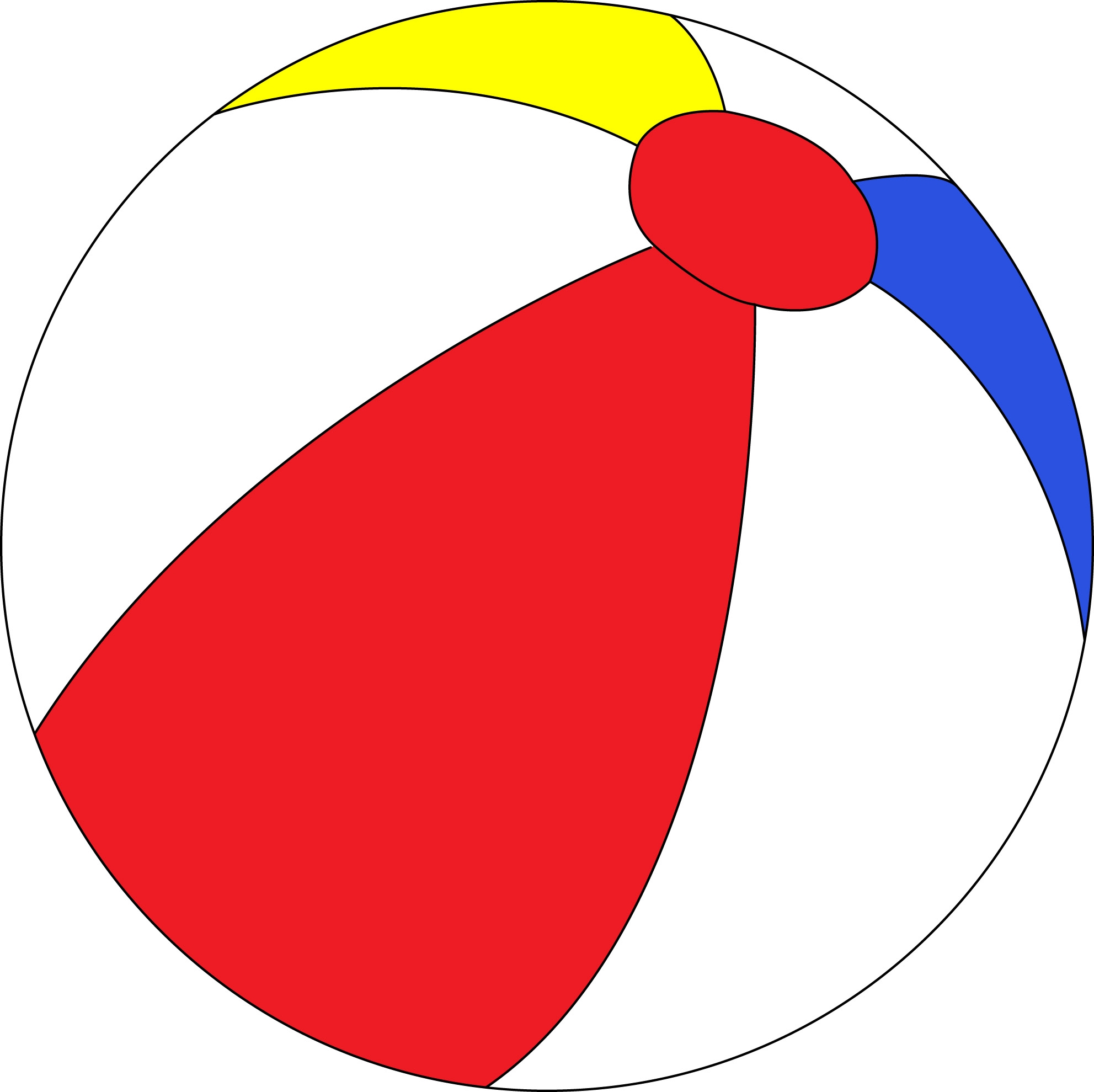 Free Printable Beach Ball Template Printable Templates