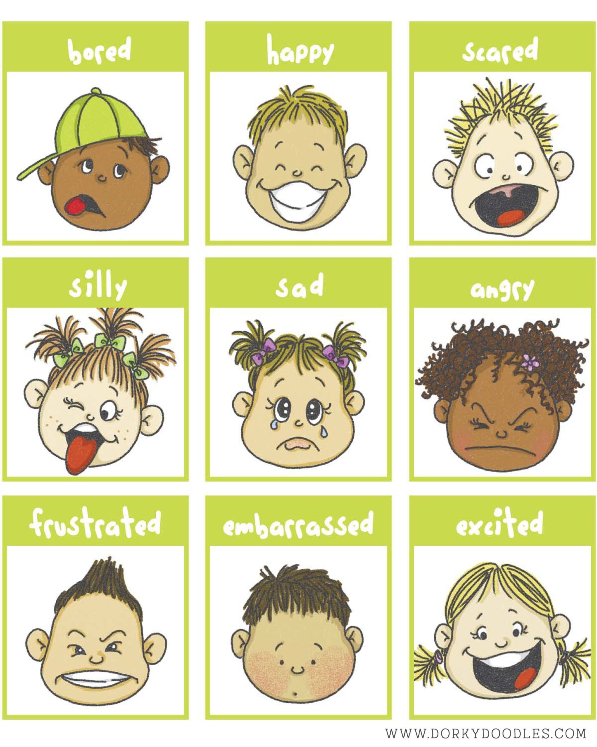 Free Printable Bingo Game About Feelings Artofit