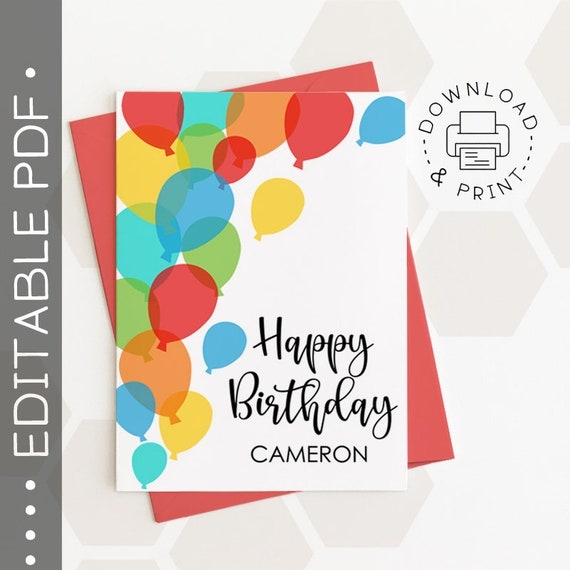 Free Printable Birthday Card Design Online Download Free Printable 