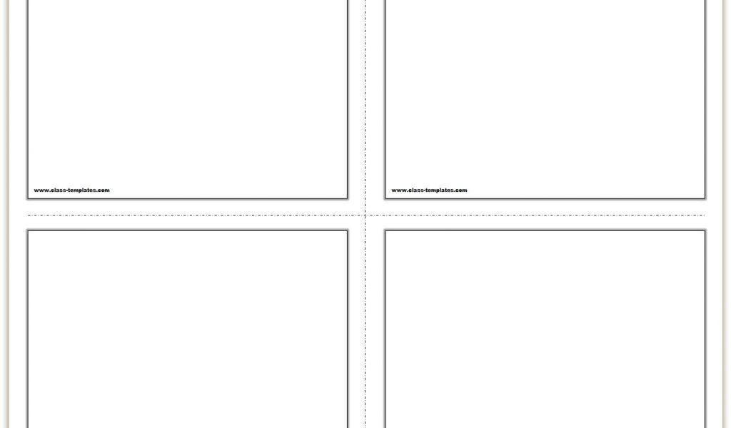 Free Printable Blank Card Template Free Printable Flash Cards Template 