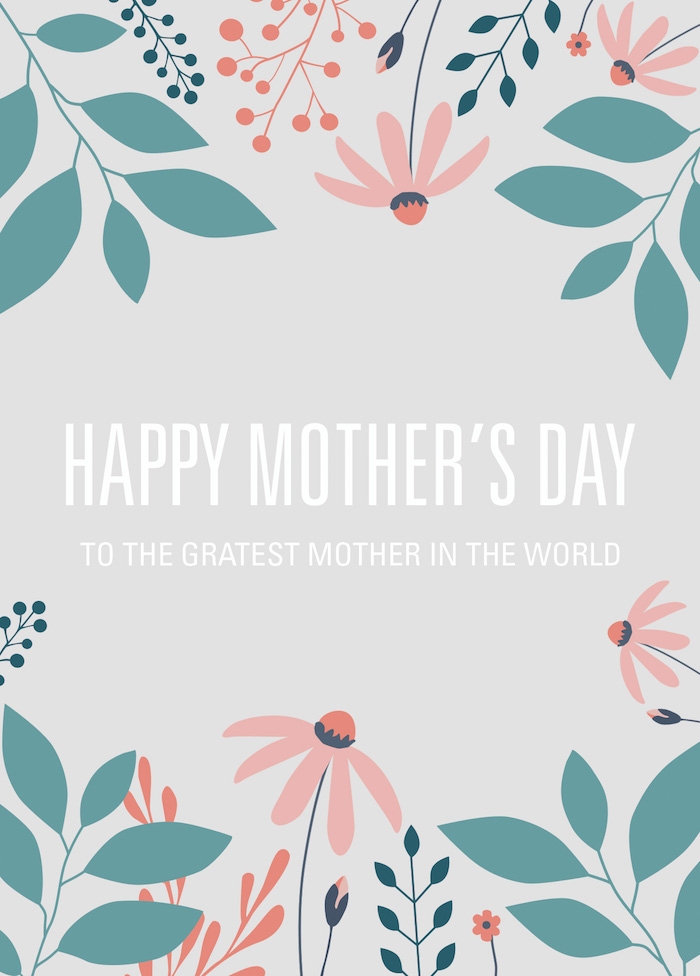 Free Printable Card Template For Mother s Day