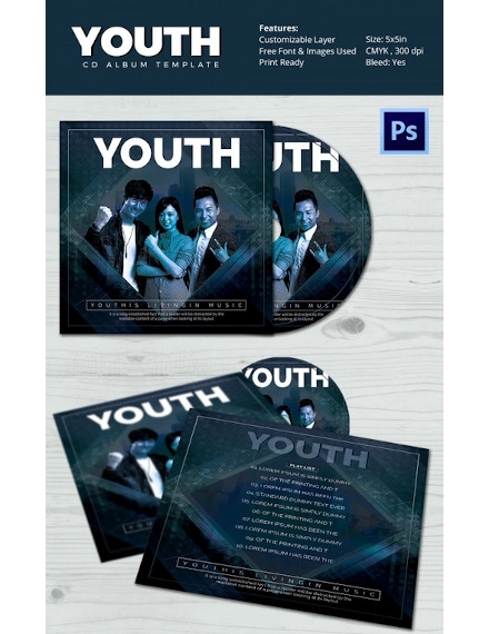 Free Printable Cd Cover Template Collection