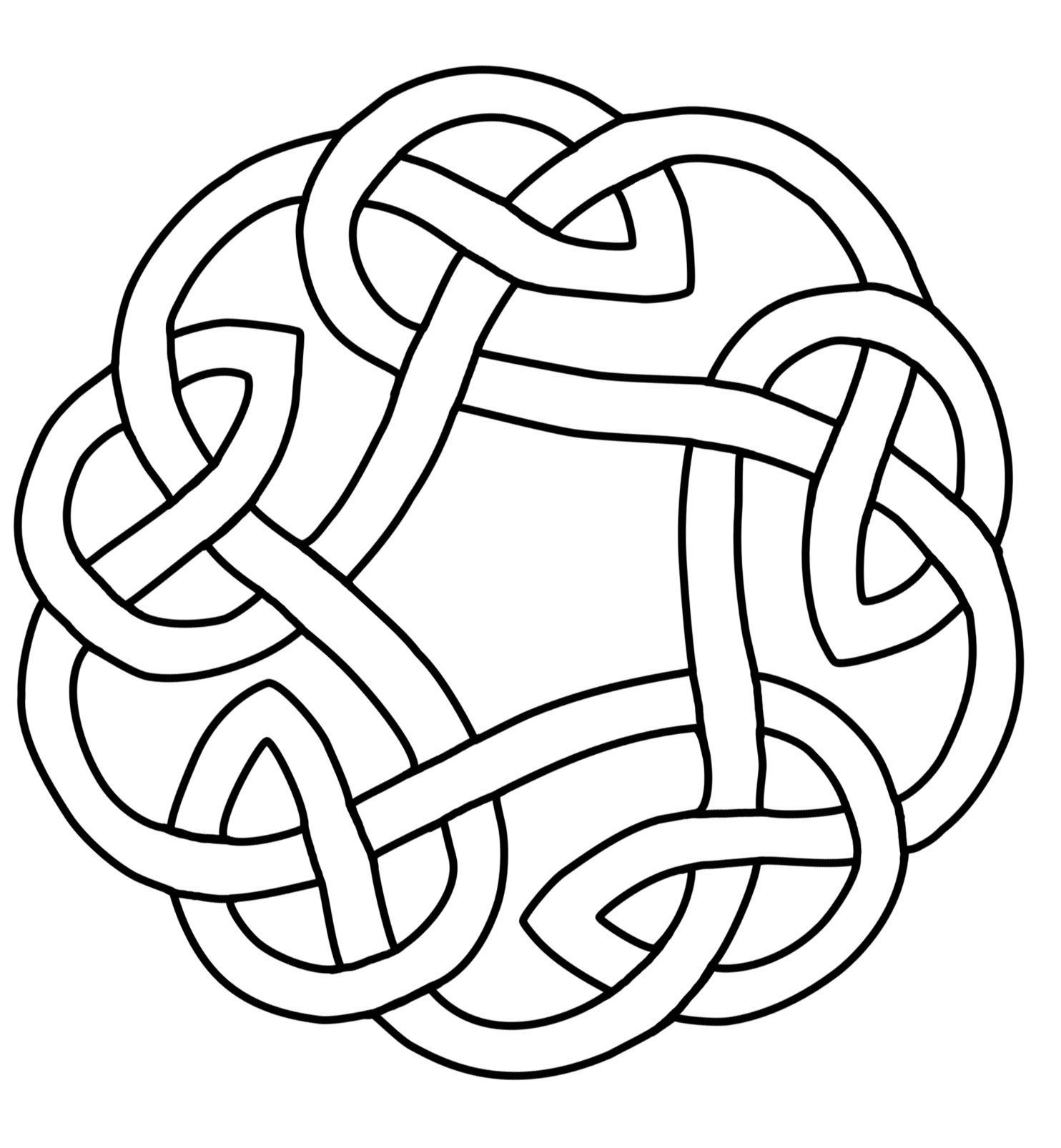 printable celtic knot designs