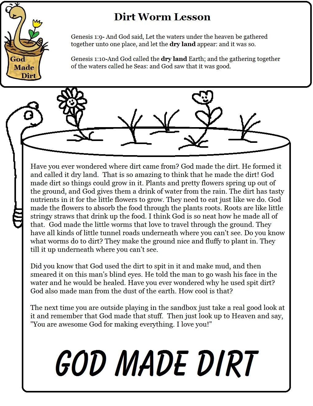 Free Printable Childrens Bible Lessons Calvary Chapel Ernest V Harper
