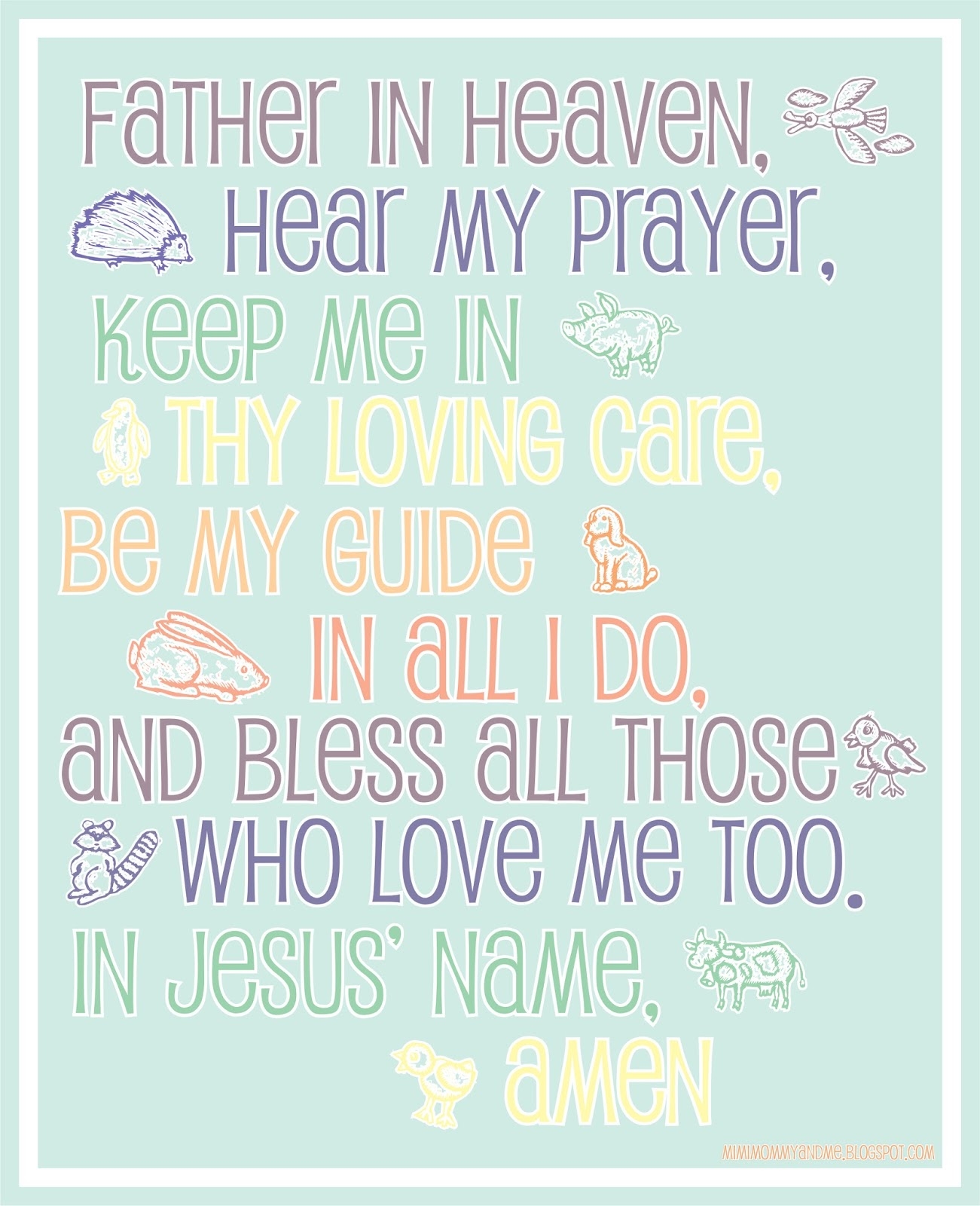 printable childrens pictures