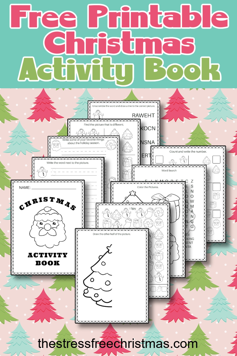 free printable christmas activity
