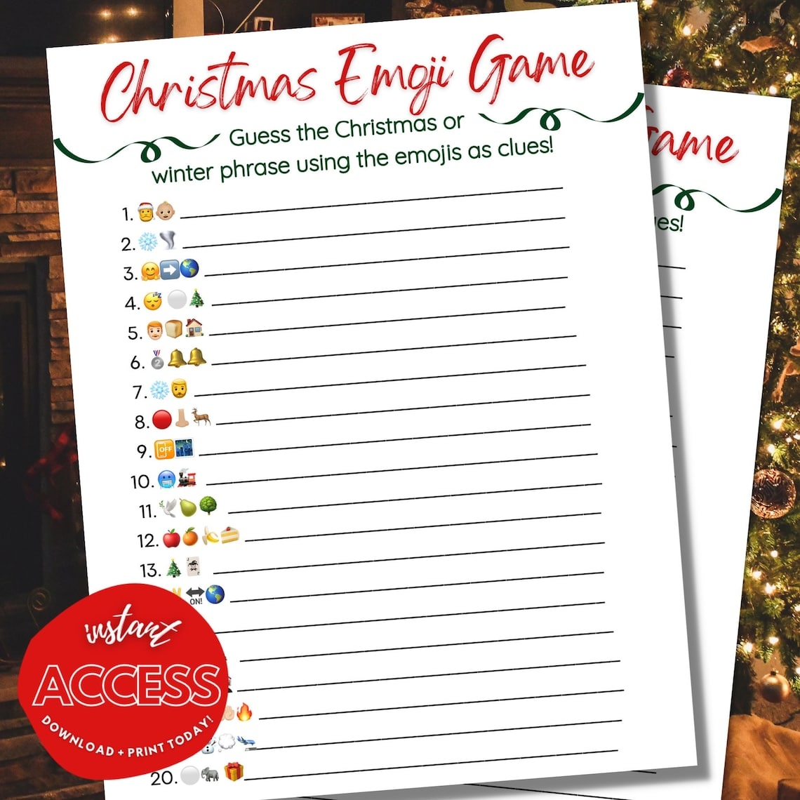 Free Printable Christmas Emoji Game Printable Christm Vrogue co