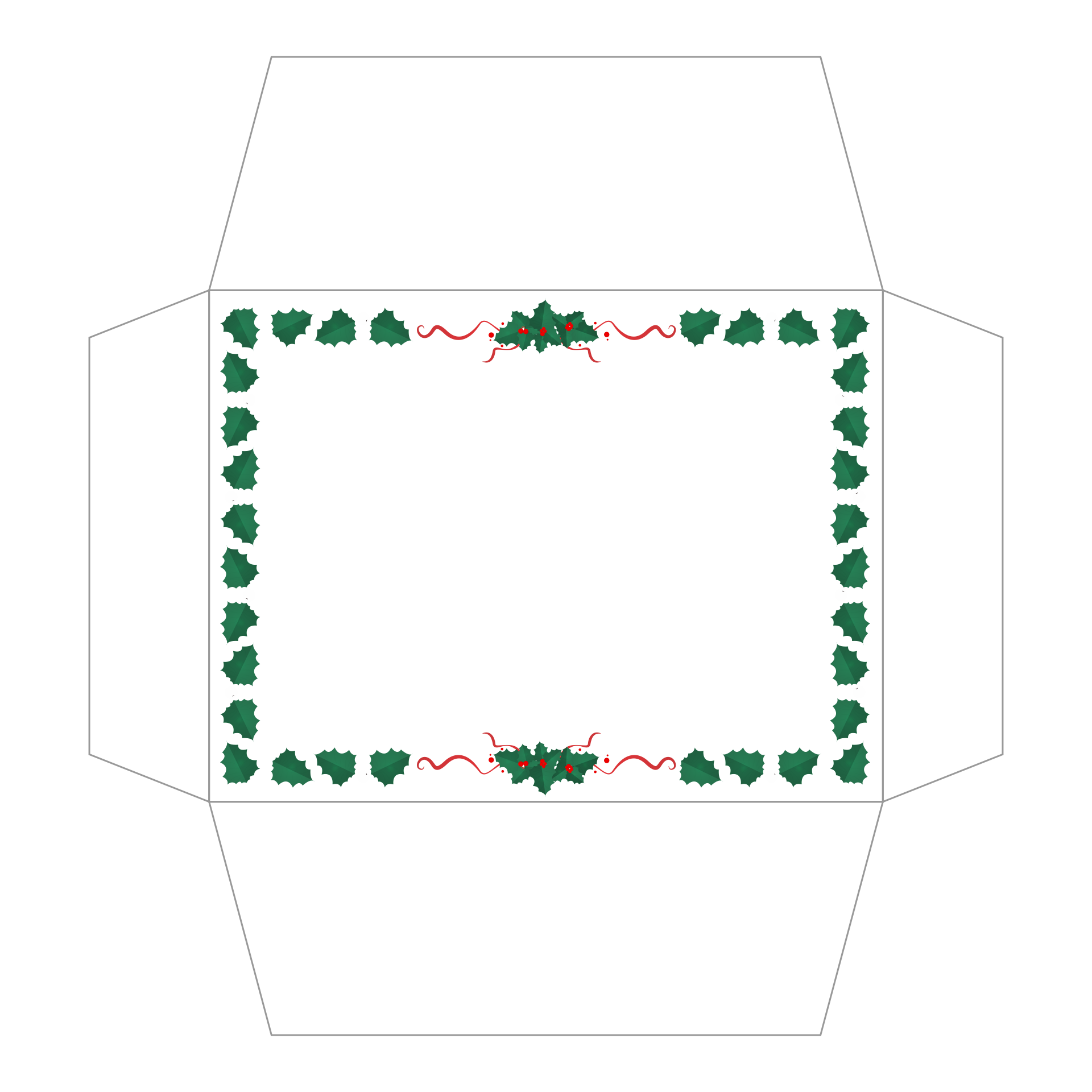 Free Printable Christmas Envelope Designs