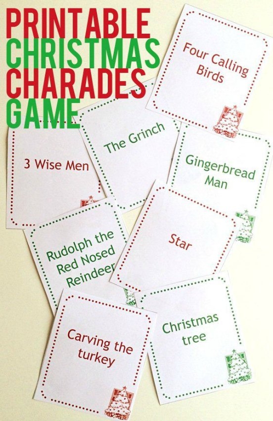 Free Printable Christmas Games For Family Gatherings Free Templates 
