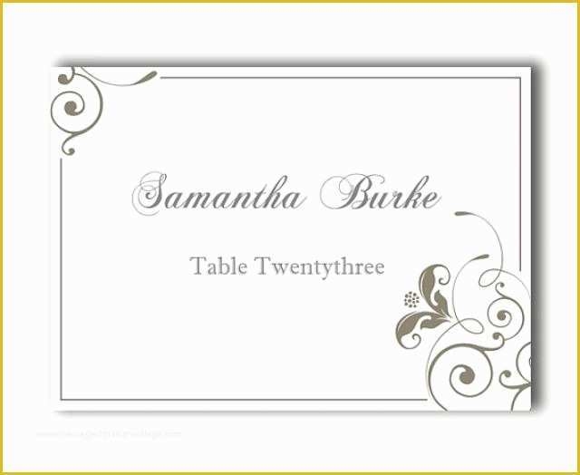 Free Printable Christmas Table Place Cards Template Of Place Cards 