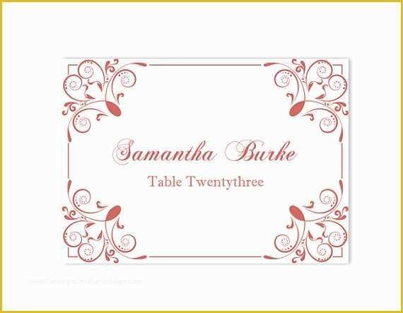 Free Printable Christmas Table Place Cards Template Of Place Cards