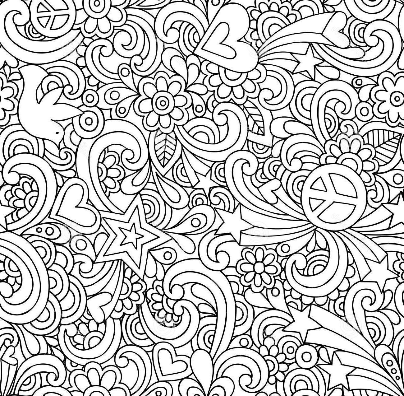 Free Printable Coloring Pages For Adults Abstract Download Free 