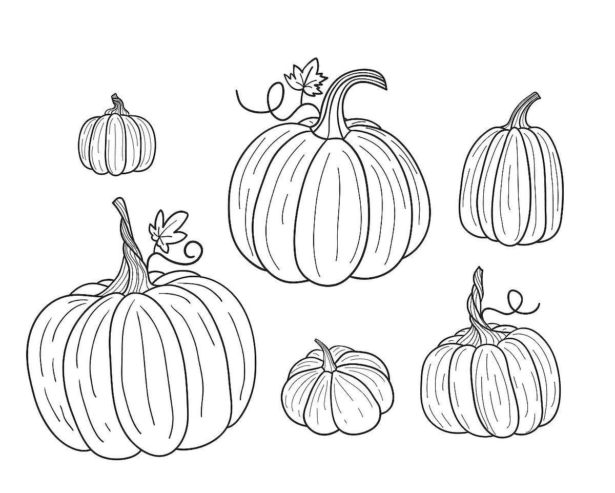 Free Printable Coloring Pages Pumpkins Prntbl concejomunicipaldechinu 