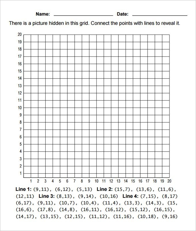 free printable coordinate graphing pictures worksheets pdf