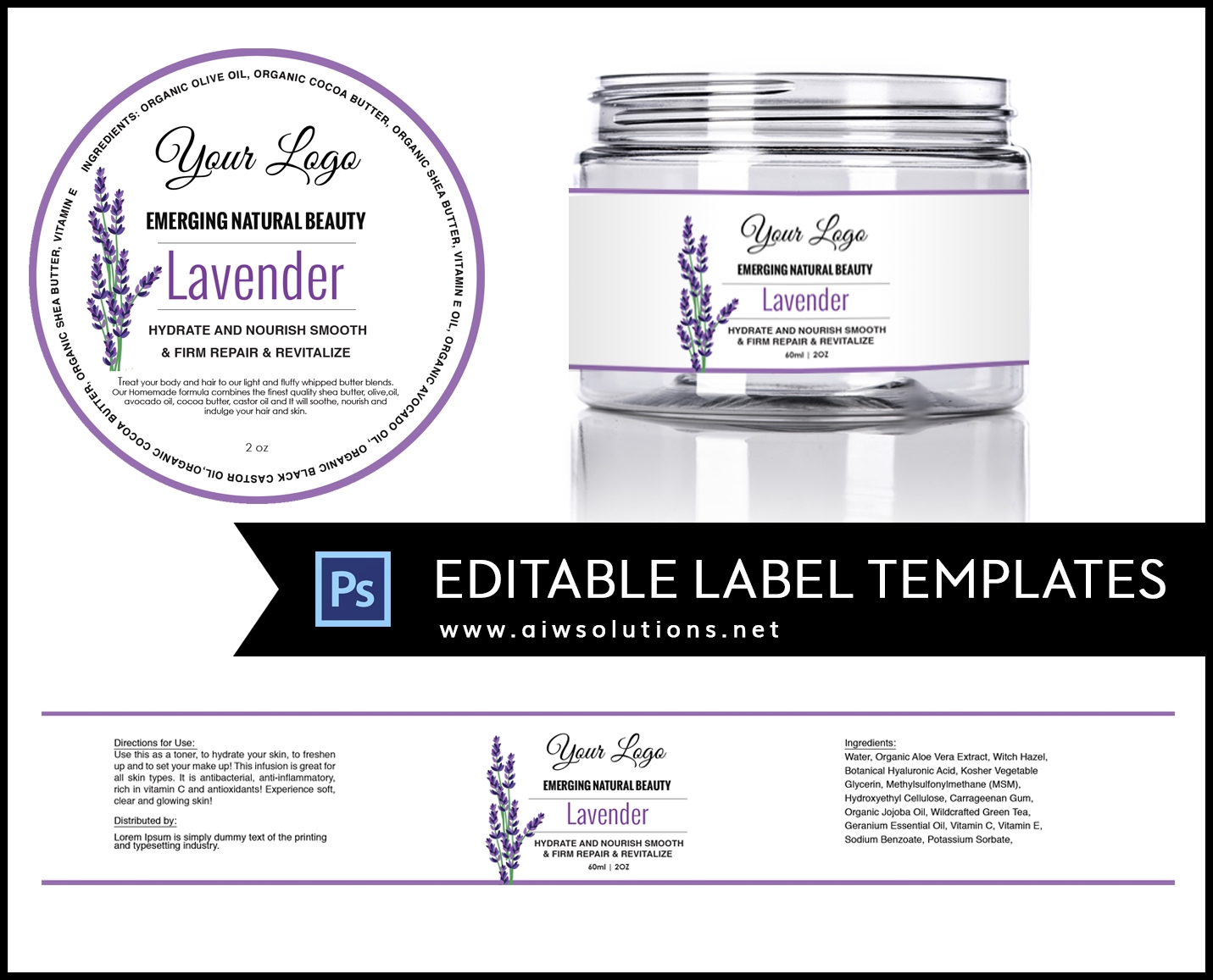 Free Printable Cosmetic Label Design Template Printable Templates