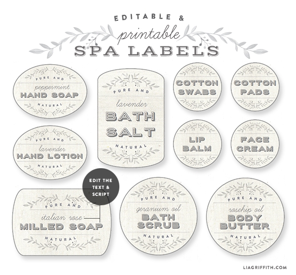 Free Printable Cosmetic Label Design Template Printable Templates