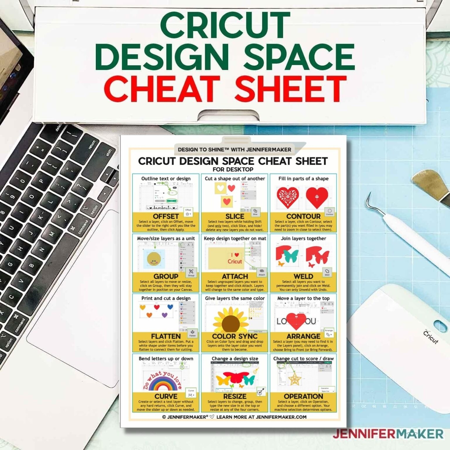 Free Printable Cricut Cheat Sheets Free Printable Cri Vrogue co