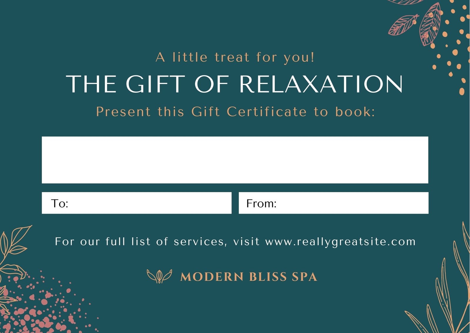 Free Printable Custom Christmas Gift Certificate Templates Canva 